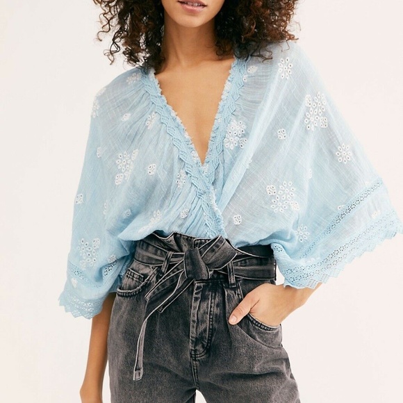 Free People Tops - Free People Love Somebody Gauze Top